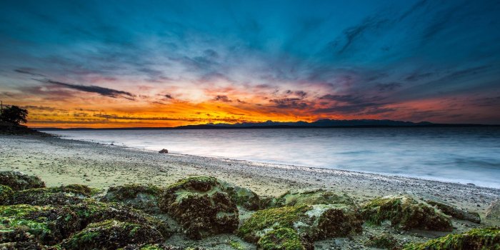 3840x2160 Sunset At Beach Uhd 4K Wallpaper Ultra HD 4K Wallpapers | Chainimage