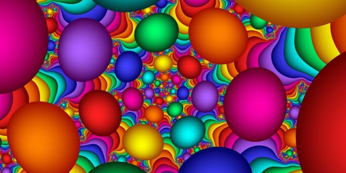 1680x1050 Colorful Bubbles Multicolor Abstract Background Wallpapers 3d Best