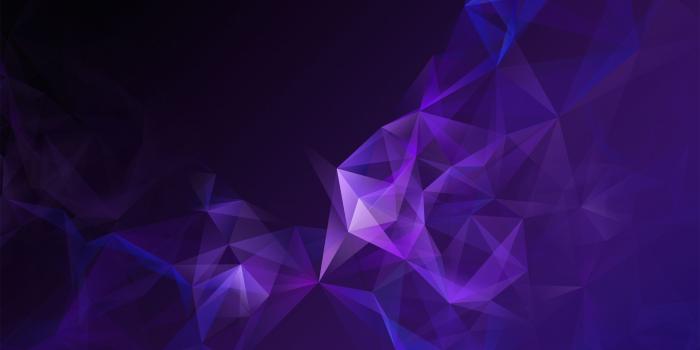 2560x1440 Download 2560x1440 Purple Triangles, Low Poly, Geometric, Smoke