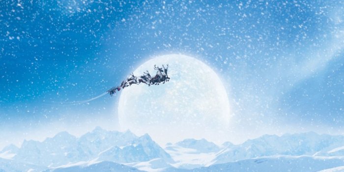 1280x804 Santa's Sleigh and Reindeers wallpapers | Santa's Sleigh and