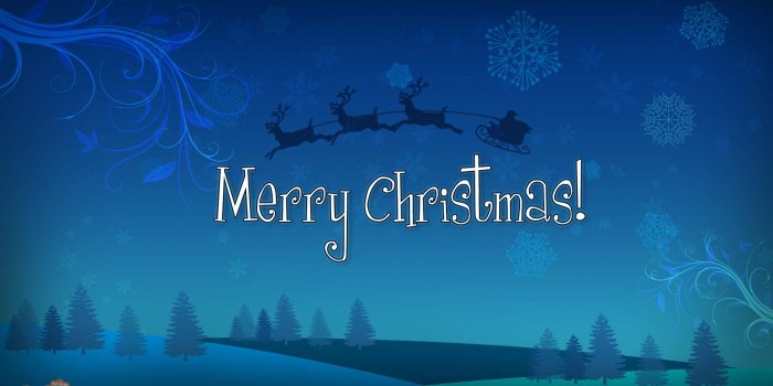 1920x1080 Merry Christmas- Santa's Sleigh - Desktop Wallpapers for Kids | Mocomi
