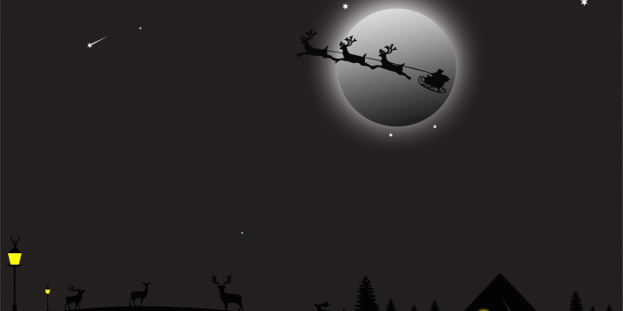 4939x3499 5049802 Santa, Night, Moon, Reindeer, Christmas, Sleigh wallpaper