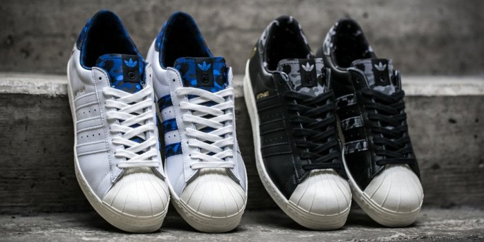 1200x800 BAPE Undefeated adidas Superstars - Sneaker Bar Detroit