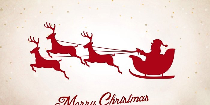 1400x1050 Santa Sleigh Ride 1400x1050 - Wallpaper - FreeChristmasWallpapers.net