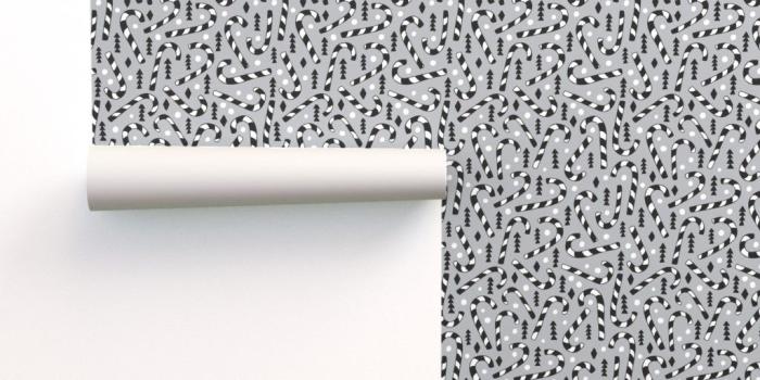 1024x1024 Christmas candy canes cool geometric seasonal on Isobar by