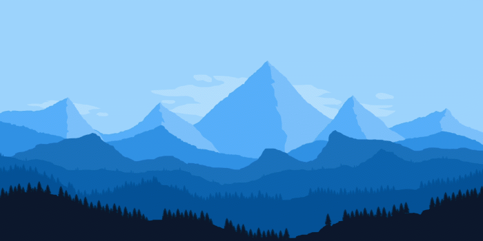 1920x1080 Firewatch tonal artwork (Blue) - Album on Imgur
