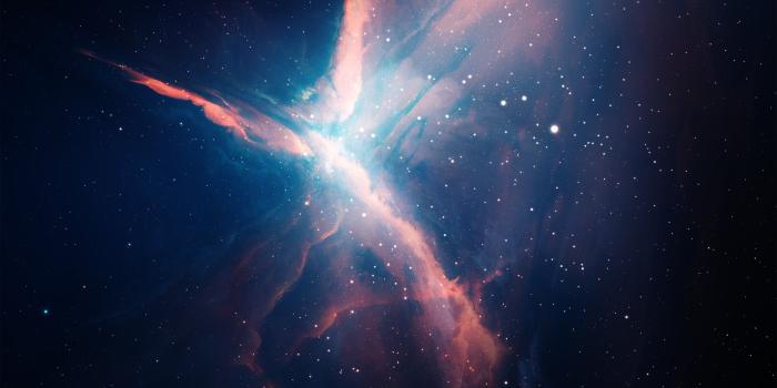 3840x2160 digital Art, Space, Forest, Forest Clearing, Stars 4K HD wallpaper