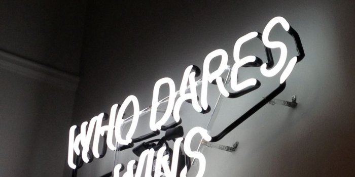 938x1668 Download wallpaper 938x1668 neon, inscription, motivation, wall