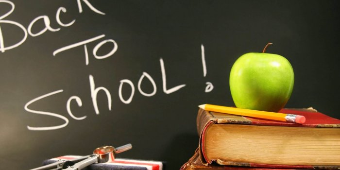 2560x1080 Download wallpaper 2560x1080 school, board, textbooks, chalk