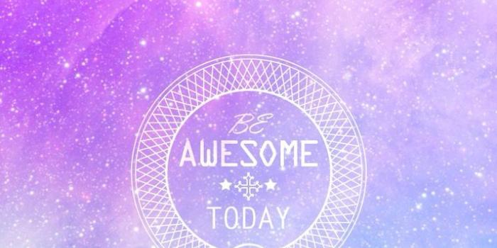 712x1334 Pretty Purple Wallpapers - Pastel Galaxy Background Quote (#152494