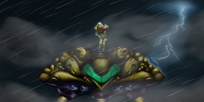 1920x1080 Anime character digital wallpaper, Super Metroid, Samus Aran