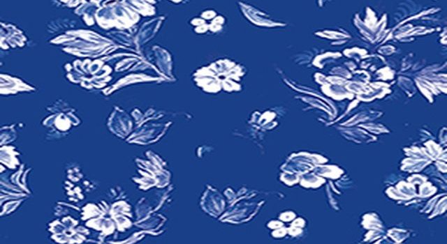 640x1280 Royal Delft Masters Blue Wallpaper - The Nicolette Mayer Collection