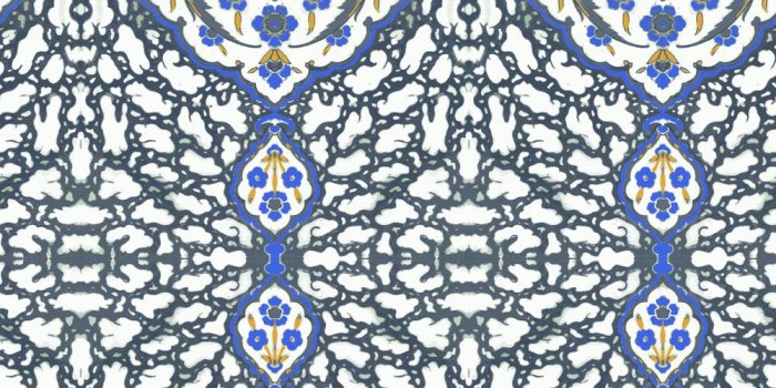 1000x1000 Nomad Collection Ottoman Jewel in Royal Premium Matte Wallpaper