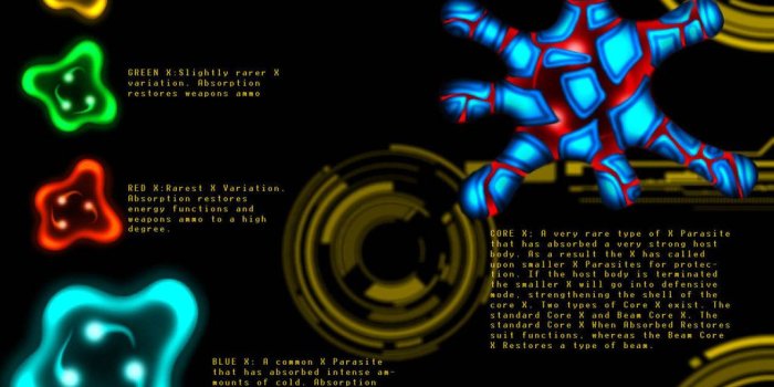 1024x768 X Parasite Variations from metroid fusion image - FIN7 - Mod DB