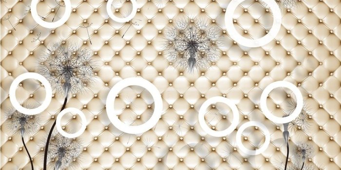 1000x1000 3d Gold Modern Wallpaper 3d Texture Wallpaper Dandelion Vinyl Design  Wallpaper For Home Wall - Buy 3d Gold Wallpaper For Wall,3d Textured