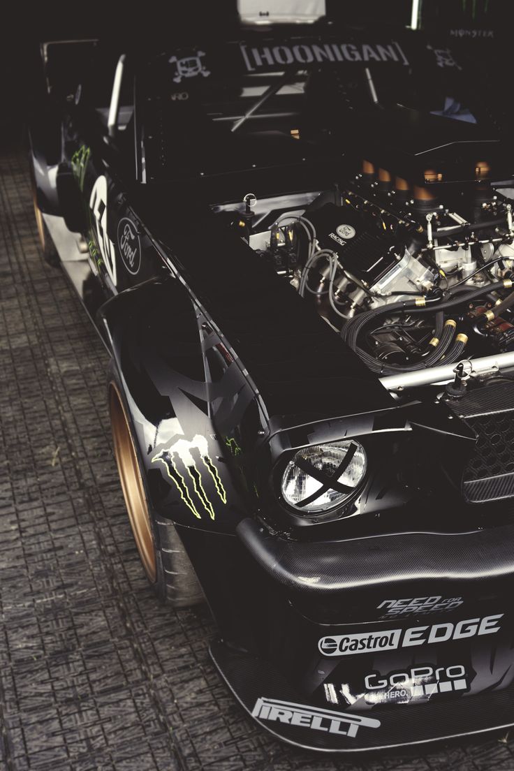 736x1104 Ford Mustang Hoonigan Wallpaper Iphone (#1082926) - HD Wallpaper