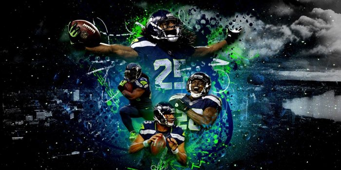 1920x1080 Seattle Seahawks poster, Seattle Seahawks, sports, NFL, American