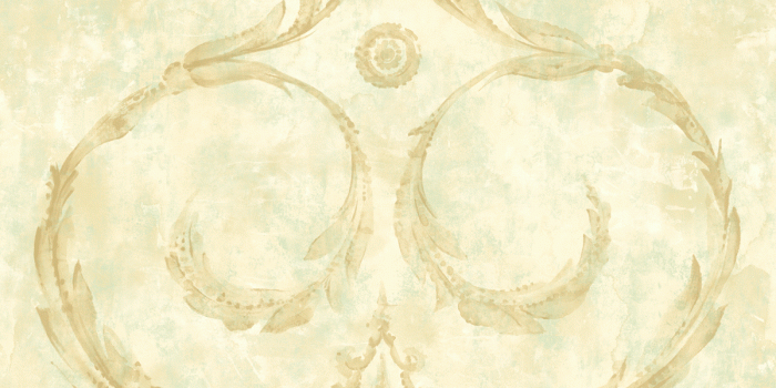 1200x1221 Victorian Damask Wallpaper Blue Green Cream Gold Modern Design Samples  Available