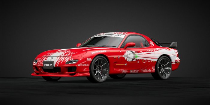1920x1080 Dom's Rx7 - Car Livery by Cauri | Community | Gran Turismo Sport