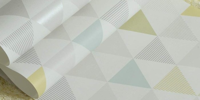 1000x1000 qiangzhi Geometric diamond pattern wallpaper non-woven wall sticker