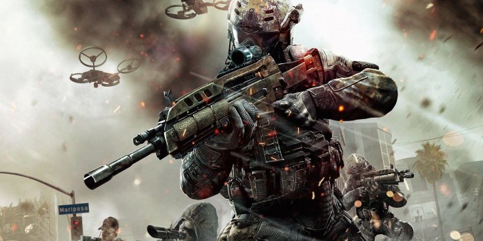 2560x1440 Download 2560x1440 Call Of Duty Black Ops 2, Soldier, Gun, Artwork