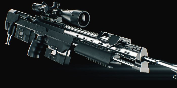 1920x1080 COD Bo2 DSR 50 sniper high poly | 3D model