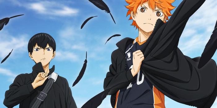 1920x1200 Download wallpapers Shoyo Hinata, Tobio Kageyama, manga, art