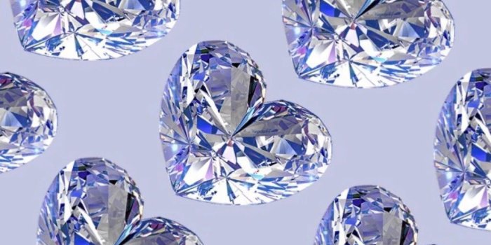 1024x1818 Diamond Hearts Wallpaper...By Artist Unknown... | wallpapers in 2019