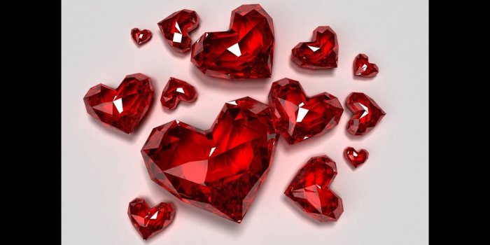 1280x720 Diamond Hearts Live Wallpaper