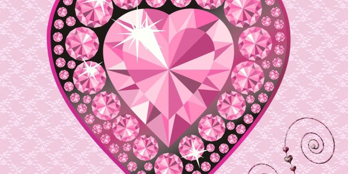 1600x1200 Heart pink Diamond edited photography HD wallpaper | Wallpaper Flare