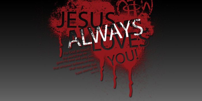 1280x1024 Jesus Loves You Wallpapers