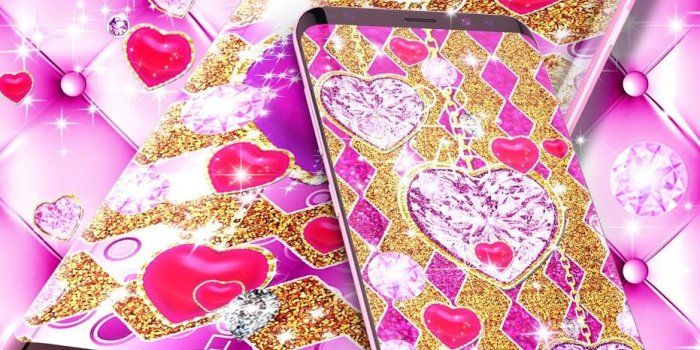 931x1024 Diamond Hearts Live Wallpaper(35+) Wallpaper Collections