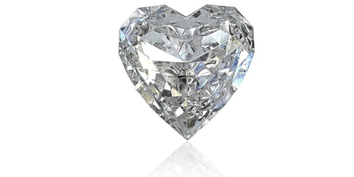 1920x1200 HD wallpaper: I love you, Diamonds, silver diamond heart pendant