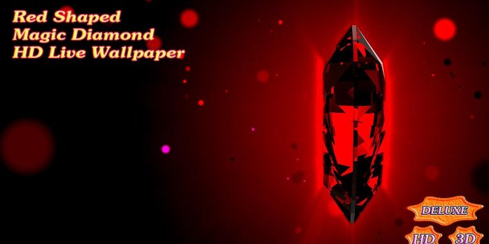 1280x720 Red Shaped Magic Diamond Heart 1.7.7 APK Download - Android