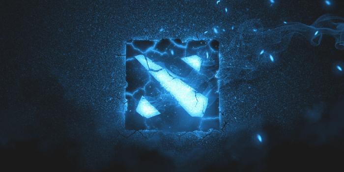 1920x1080 Dota 2 Logo Blu HD Wallpaper, Background Images