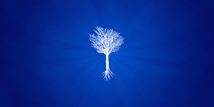1920x1200 Free Friday Design Wallpaper: Floating Tree | Paper Leaf