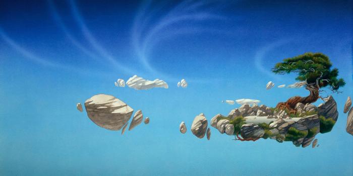 1920x1200 Bonsai on floating island wallpaper - Digital Art wallpapers - #22597