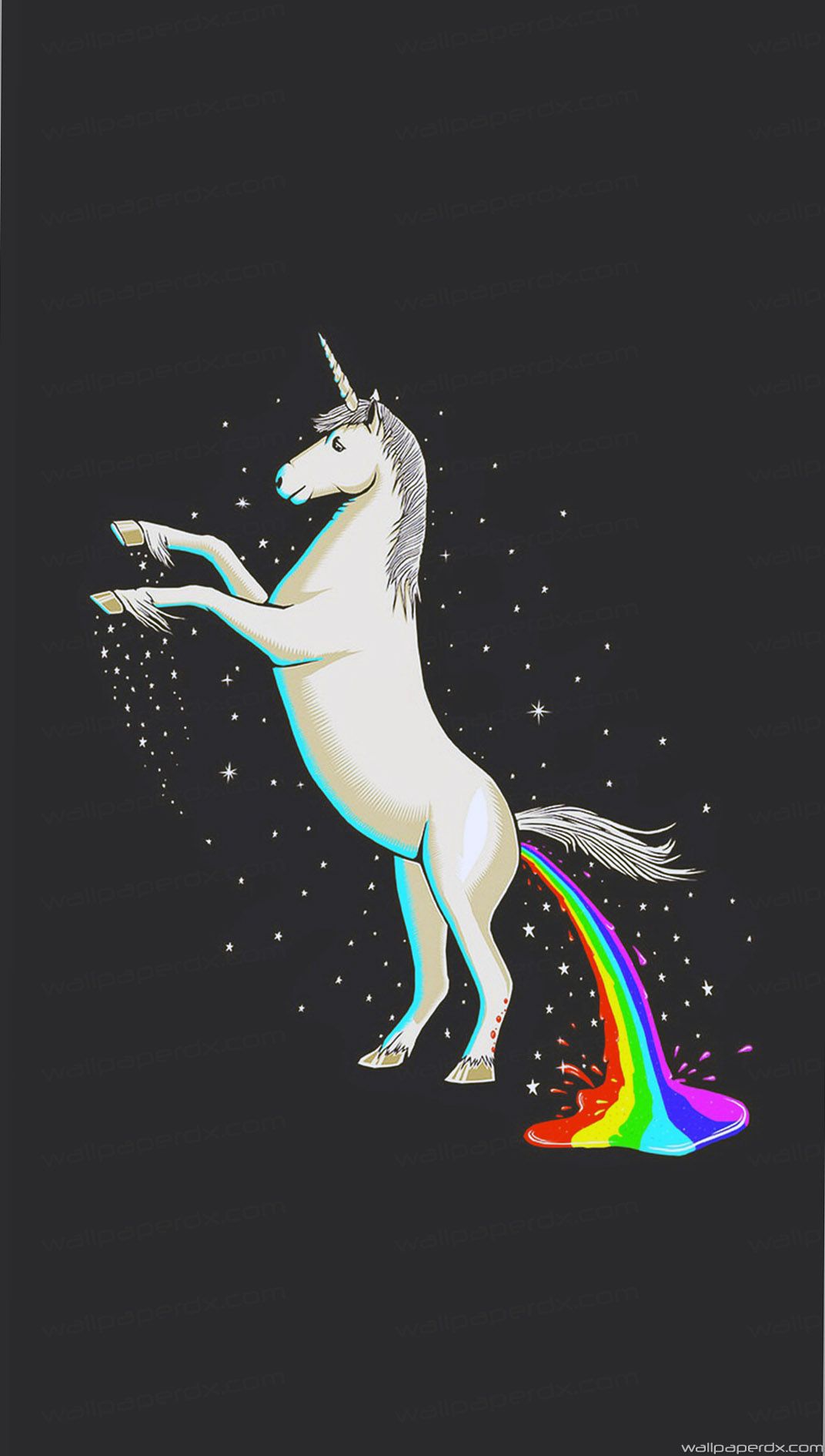 1072x1890 97+] Dabbing Unicorn Wallpapers on WallpaperSafari
