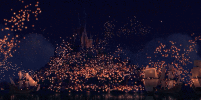 1280x800 Tangled Floating Lanterns Desktop Wallpaper on MarkInternational.info