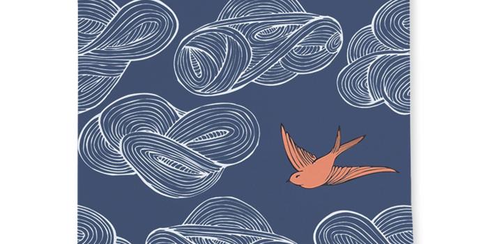 1414x1800 Daydream (Indigo), Roll