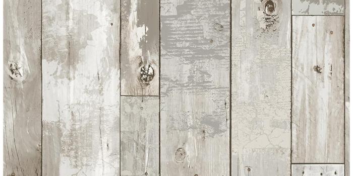 1000x1000 Deena Grey Distressed Wood Wallpaper