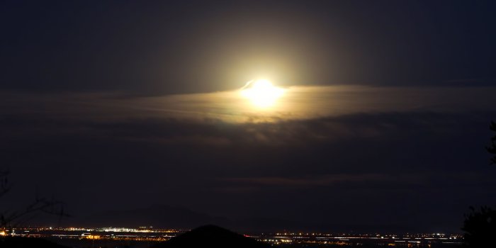 3840x2160 Super Moon ❤ 4K HD Desktop Wallpaper for 4K Ultra HD TV • Wide