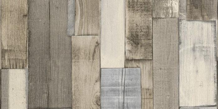 1000x1000 Rasch Rasch Factory Wooden Panel Beam Pattern Faux Effect Textured  Wallpaper 446753