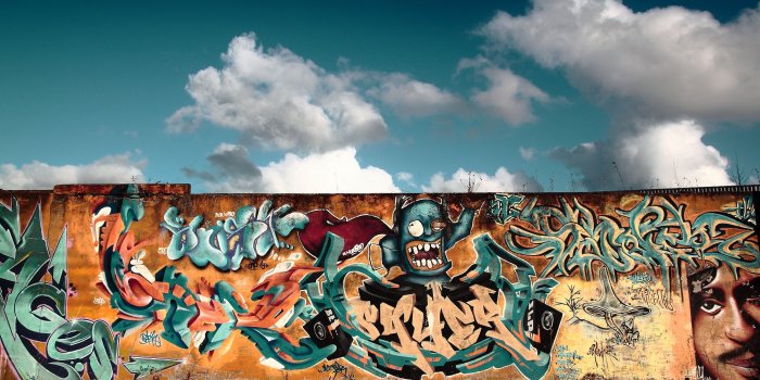3840x2160 Graffiti wallpaper city colorful full HD | back | Graffiti wallpaper