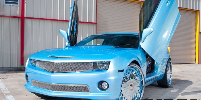 1920x1280 Baby Blue Chevy Camaro - Rides Magazine