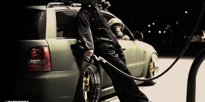 1920x1200 gas Masks, Humor, Audi, Stance Wallpapers HD / Desktop and Mobile