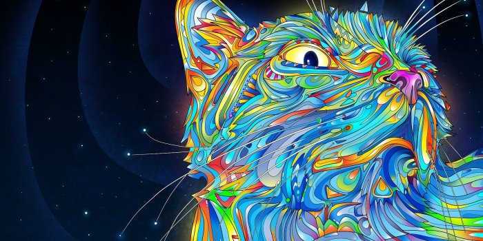 1920x1200 Cat Art Wallpapers - Top Free Cat Art Backgrounds - WallpaperAccess