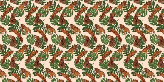 1650x1070 Tiger Pattern Wallpaper | Big Cat Style | MuralsWallpaper