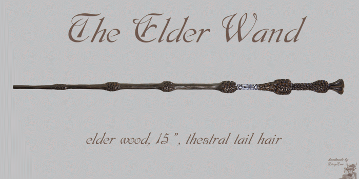 1366x768 Handmade by Lissy Lou: Harry Potter Wand Wallpapers set8 - The Elder