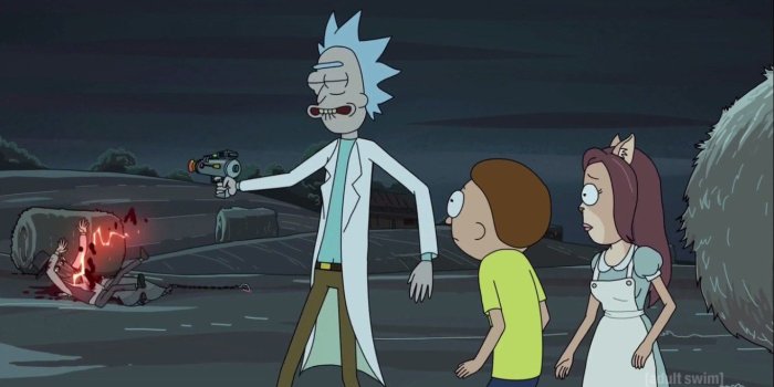 1366x768 Episode 2 of Rick and Morty: Looks Who's Purging Now recreated in
